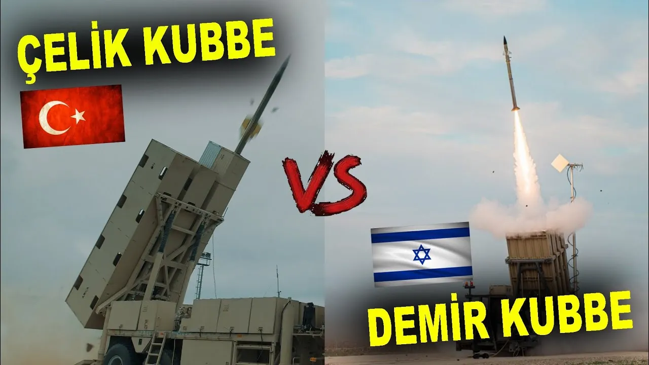 Çelik Kubbe ve Demir Kubbe karşılaştırması: Türkiye'nin yerli hava savunma