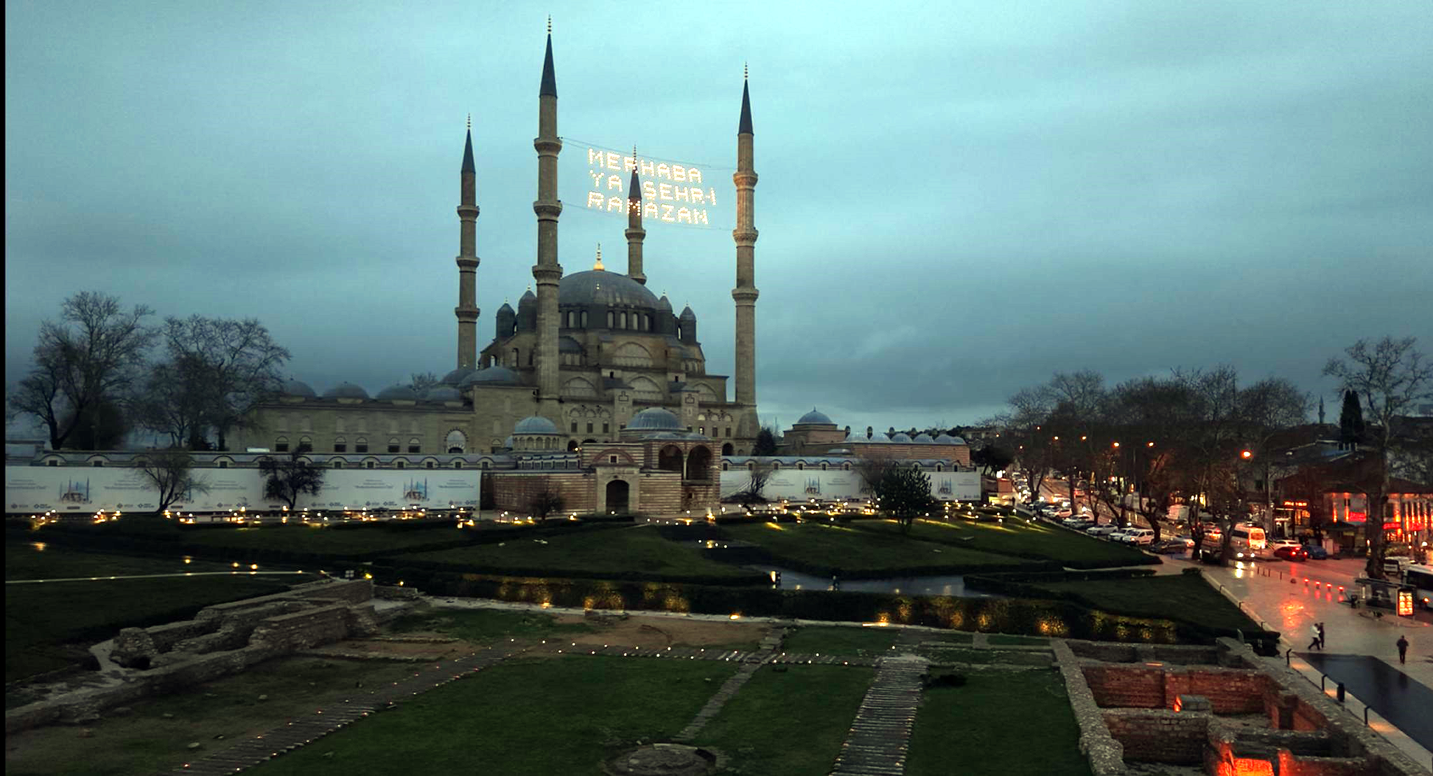 4 yıldır restorasyonu süren UNESCO Dünya Mirası Selimiye Camisi, Ramazan