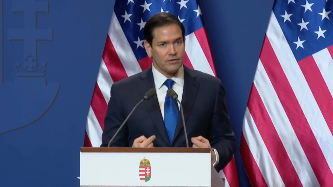 ABD Dışişleri Bakanı Marco Rubio, resmi ziyaret gerçekleştirdiği Macaristan’ın başkenti