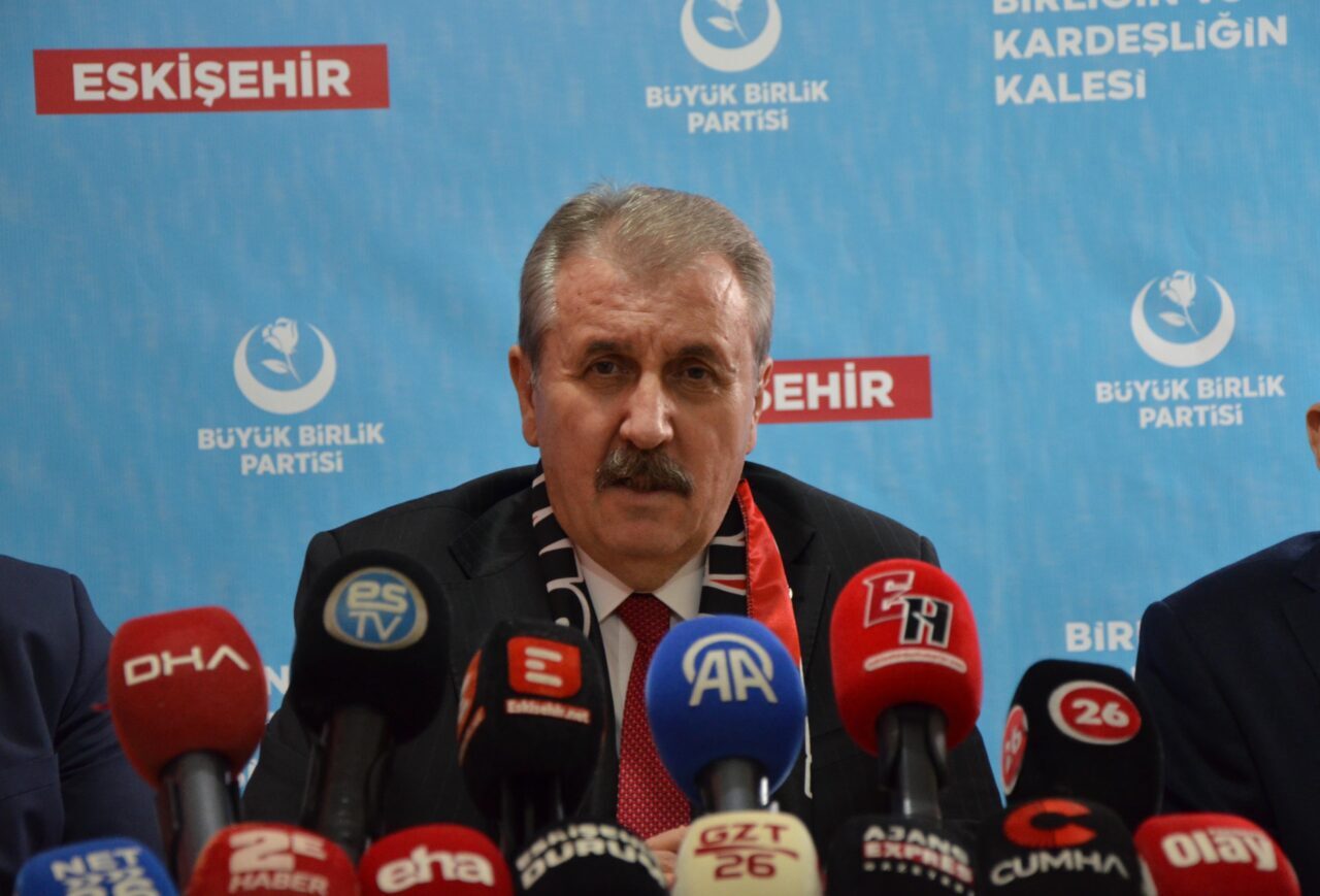Büyük Birlik Partisi (BBP) Genel Başkanı Mustafa Destici, İsrail'in Batı