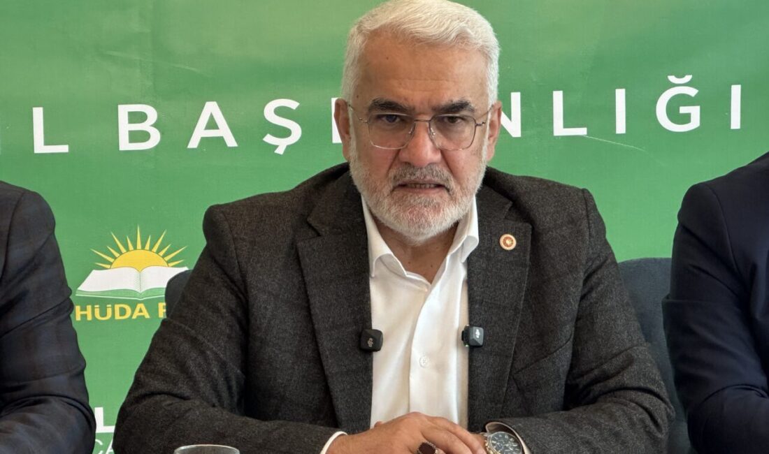 HÜDA PAR Genel Başkanı Zekeriya Yapıcıoğlu, "Hiçbir emekli maaşı asgari