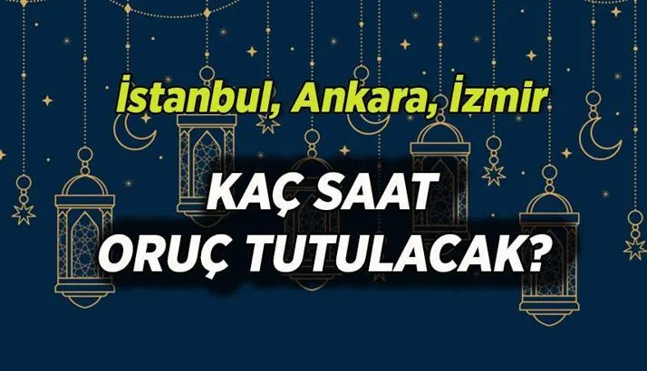 2026 Ramazan ayı 19 Şubat'ta başlıyor. Peki, bu sene kaç