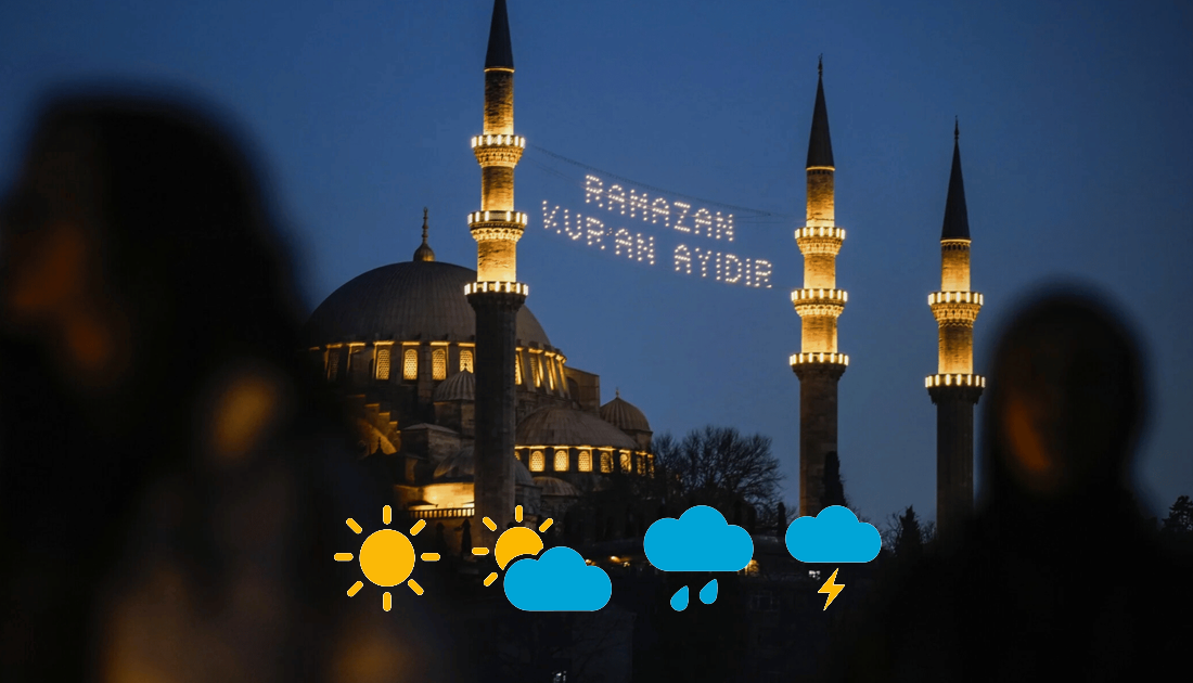 2026 Ramazan ayı başlıyor! İlk iftar ve sahurda hava durumu