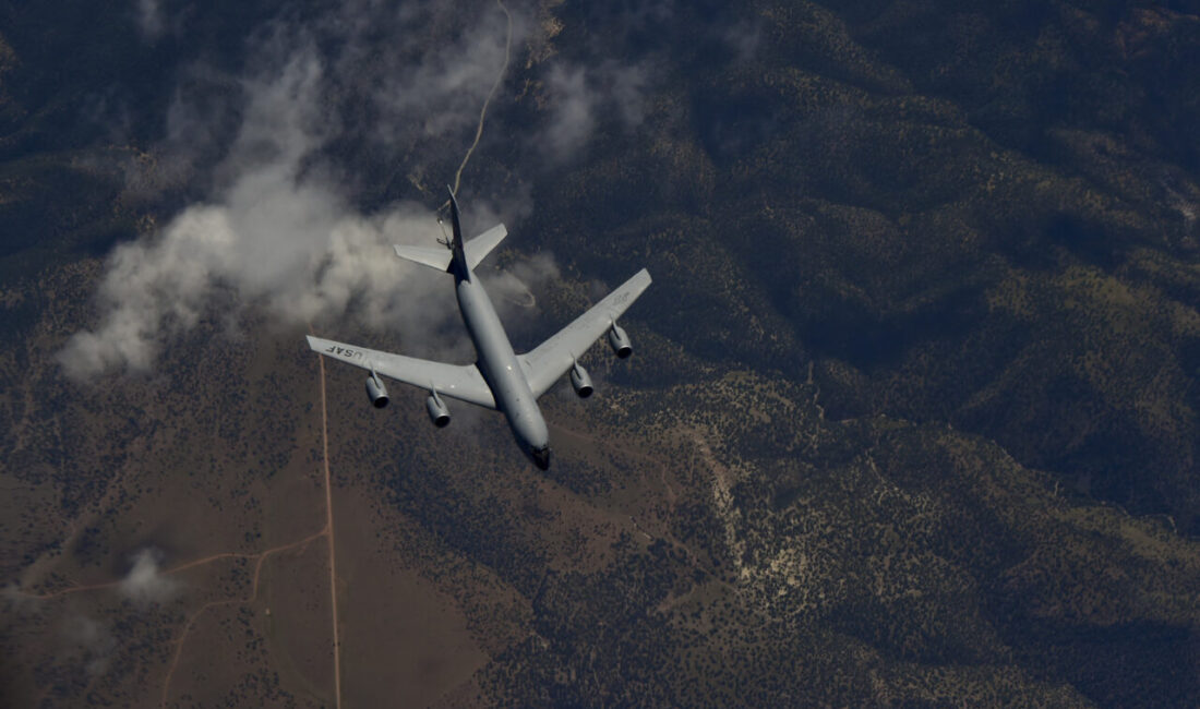 ABD’ye ait yakıt ikmal uçağı Irak’ta düştü ABD Merkez Kuvvetler