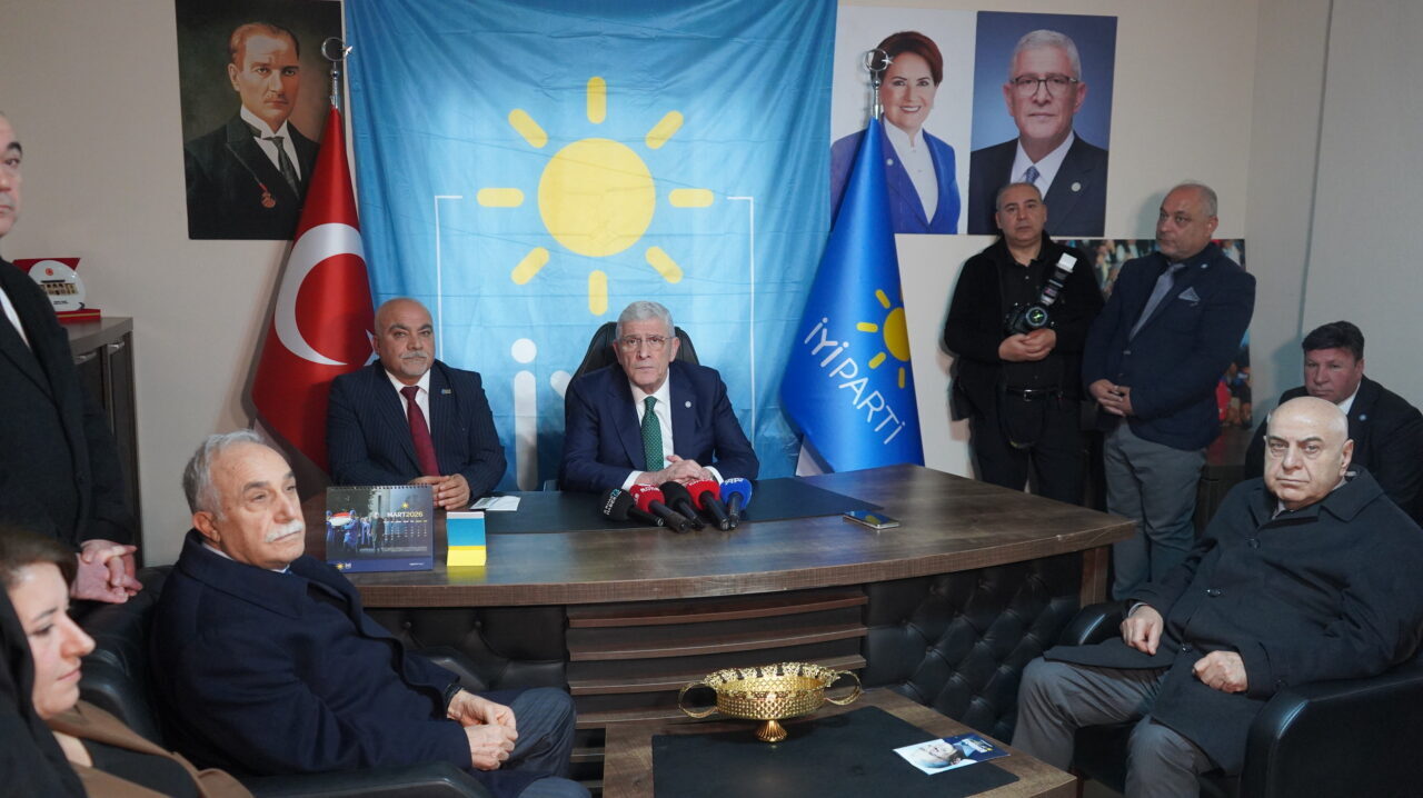 Şırnak’a gelen İYİ Parti Genel Başkanı Müsavat Dervişoğlu, “İran halkının