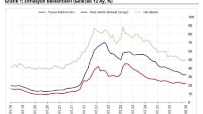 ANKARA, – TÜRKİYE Cumhuriyet Merkez Bankası (TCMB), 12 ay sonrası