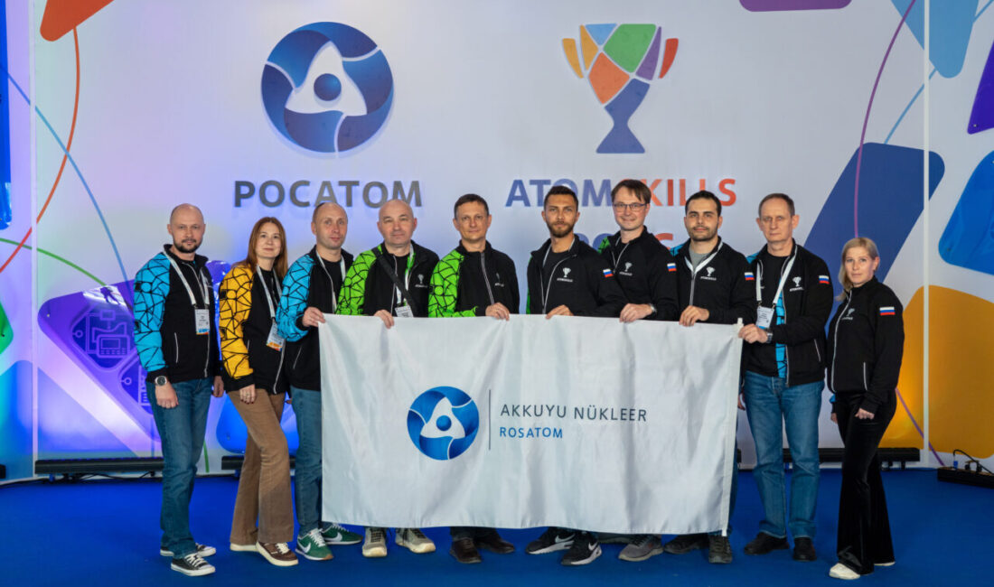 MERSİN, – AKKUYU Nükleer A.Ş. çalışanlarından oluşan bir ekip, Rusya