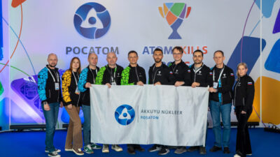 MERSİN, – AKKUYU Nükleer A.Ş. çalışanlarından oluşan bir ekip, Rusya