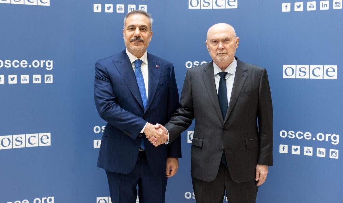 AVUSTURYA, – DIŞİŞLERİ Bakanı Hakan Fidan, AGİT Genel Sekreteri Feridun