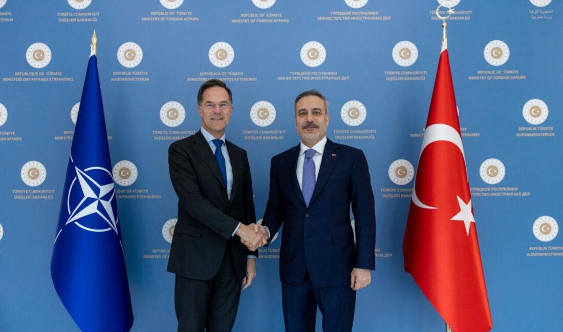 ANKARA, – DIŞİŞLERİ Bakanı Hakan Fidan, NATO Genel Sekreteri Mark