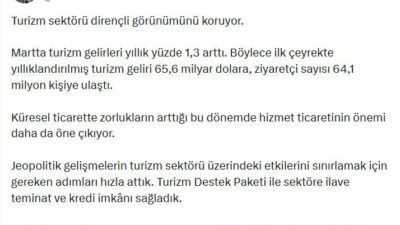 ANKARA, – HAZİNE ve Maliye Bakanı Mehmet Şimşek, “Jeopolitik gelişmelerin