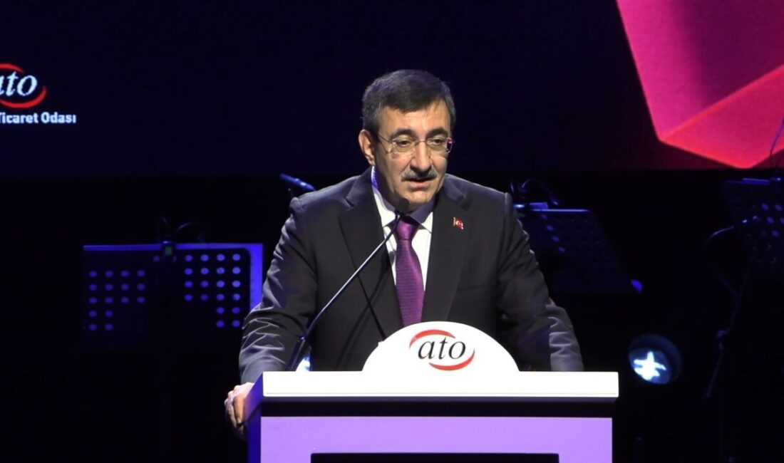 Kübra SONKAYA-Canberk ÖZTÜRK/ANKARA, – CUMHURBAŞKANI Yardımcısı Cevdet Yılmaz, “Eski dünya