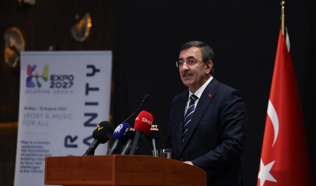 Aybala MELEK- Canberk ÖZTÜRK/ ANKARA, – CUMHURBAŞKANI Yardımcısı Cevdet Yılmaz,