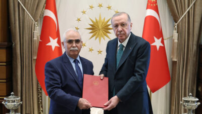 ANKARA, – CUMHURBAŞKANI Recep Tayyip Erdoğan, Anayasa Mahkemesi (AYM) Başkanı