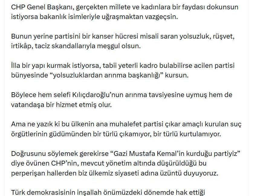 ANKARA, – CUMHURBAŞKANI Recep Tayyip Erdoğan, CHP Genel Başkanı Özgür