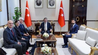 ANKARA, – CUMHURBAŞKANI Yardımcısı Cevdet Yılmaz, İsviçre’nin Ankara Büyükelçisi Guillaume