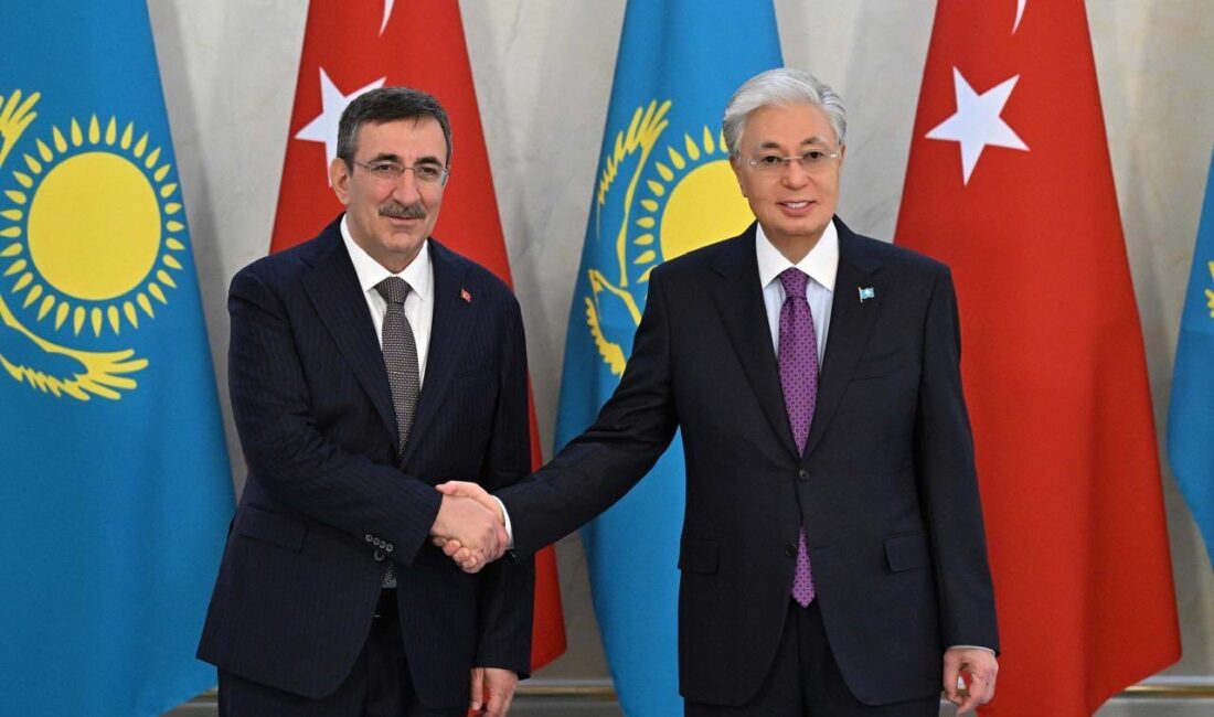 KAZAKİSTAN, – CUMHURBAŞKANI Yardımcısı Cevdet Yılmaz, resmi ziyaret kapsamında bulunduğu