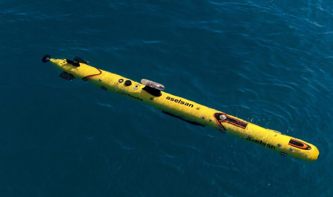 Ruken KADIOĞLU/ANKARA, – ASELSAN DERİNGÖZ otonom su altı aracı ile