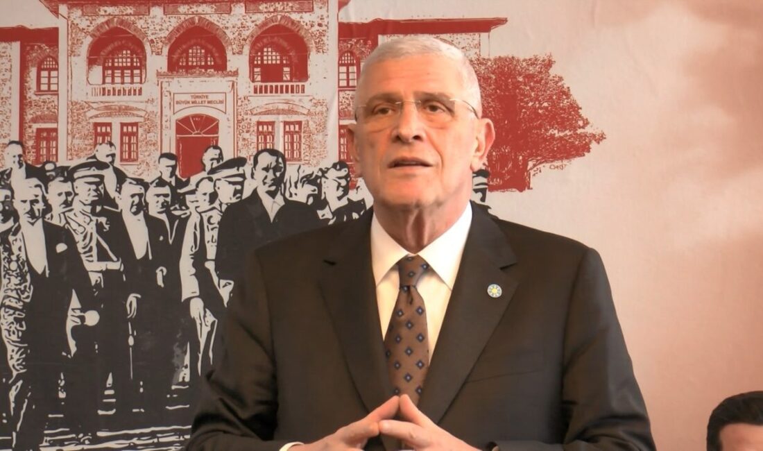 Aliekber METE-Celal ATALAY/ANKARA, – İYİ Parti Genel Başkanı Müsavat Dervişoğlu,
