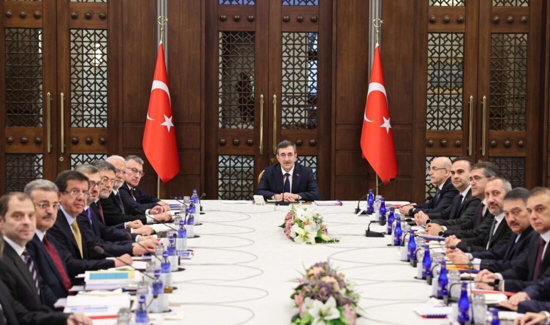 Aybala MELEK/ANKARA, – EKONOMİ Koordinasyon Kurulu (EKK), Cumhurbaşkanı Yardımcısı Cevdet