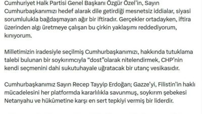 ANKARA, – İLETİŞİM Başkanı Burhanettin Duran, “Milletimizin iradesiyle seçilmiş Cumhurbaşkanımızı,