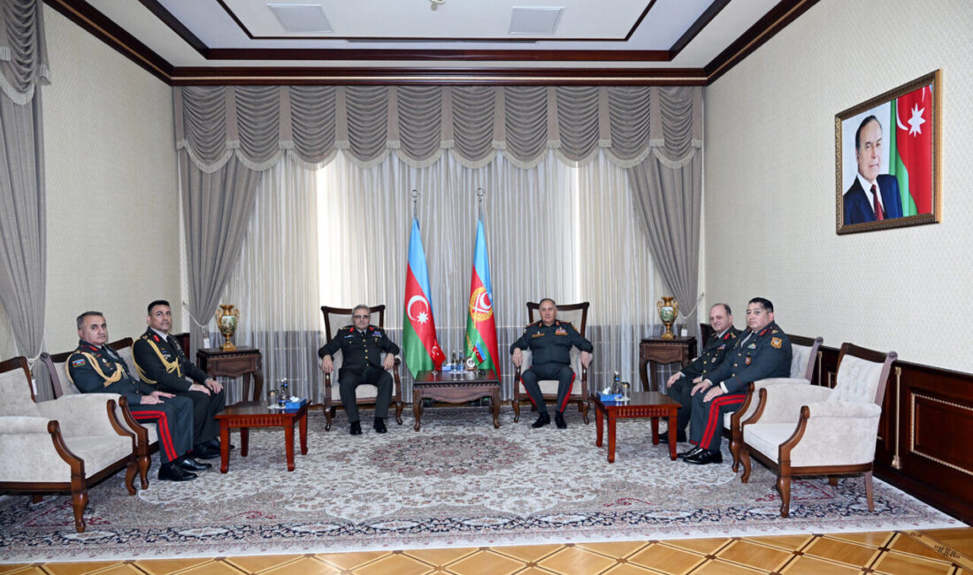 AZERBAYCAN, – KARA Kuvvetleri Komutanı Orgeneral Metin Tokel, Azerbaycan’a resmi
