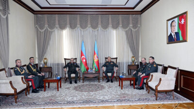 AZERBAYCAN, – KARA Kuvvetleri Komutanı Orgeneral Metin Tokel, Azerbaycan’a resmi