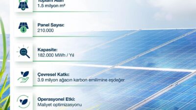 İSTANBUL, – OYAK Çimento, 97,8 MWe / 115,5 MWp kurulu