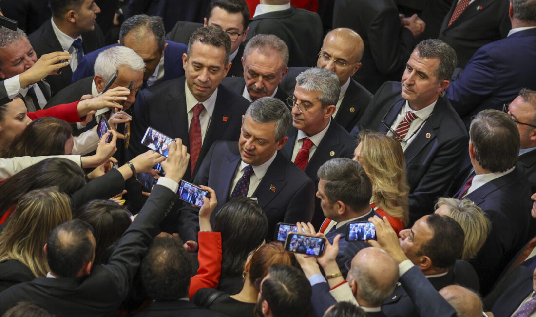 Kübra SONKAYA/ ANKARA, – CHP Genel Başkanı Özgür Özel, “Millet