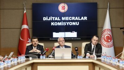 Aliekber METE/ ANKARA, – TBMM Dijital Mecralar Komisyonu’nda sunum yapan