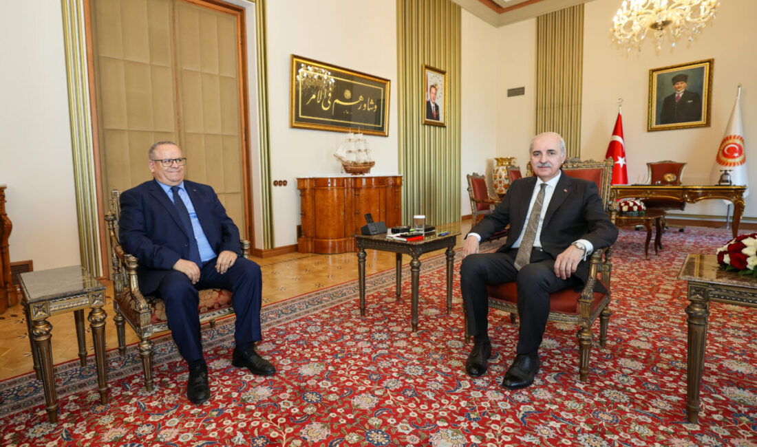 Aliekber METE/ANKARA, – TBMM Başkanı Numan Kurtulmuş, Cezayir’in Ankara Büyükelçisi