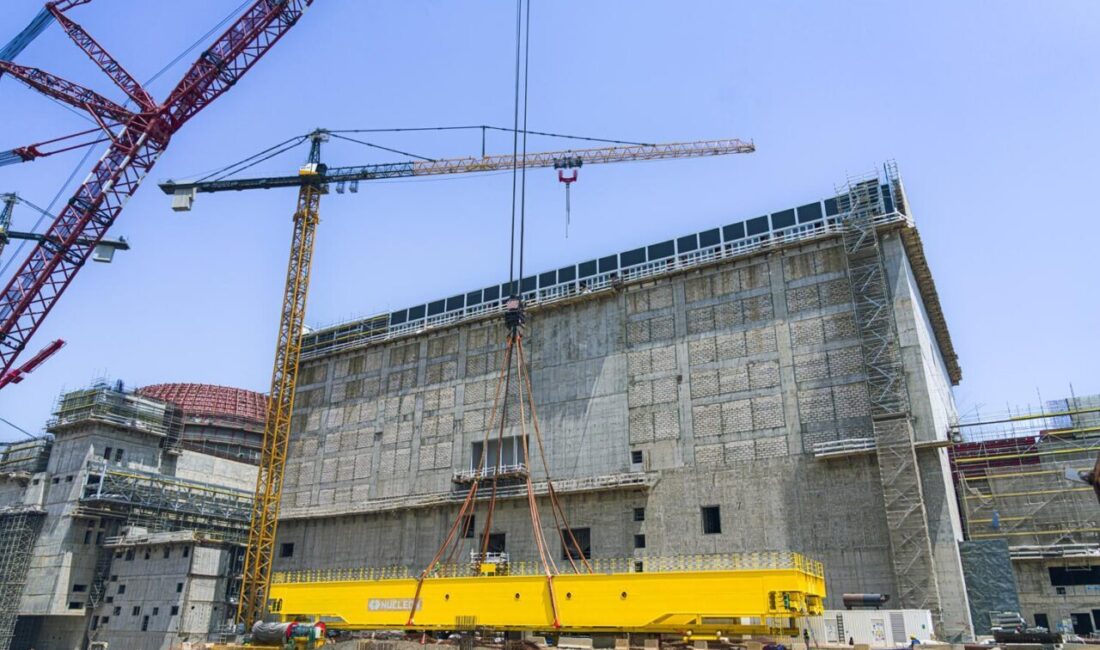 MERSİN, – RUSYA Devlet Nükleer Enerji Kuruluşu Rosatom’un inşa ettiği
