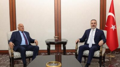 ANKARA, – DIŞİŞLERİ Bakanı Hakan Fidan, Fetih Genel Sekreteri Cibril