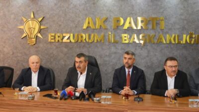 Salih TEKİN/ERZURUM, – MİLLİ Eğitim Bakanı Yusuf Tekin, mahkeme kararıyla