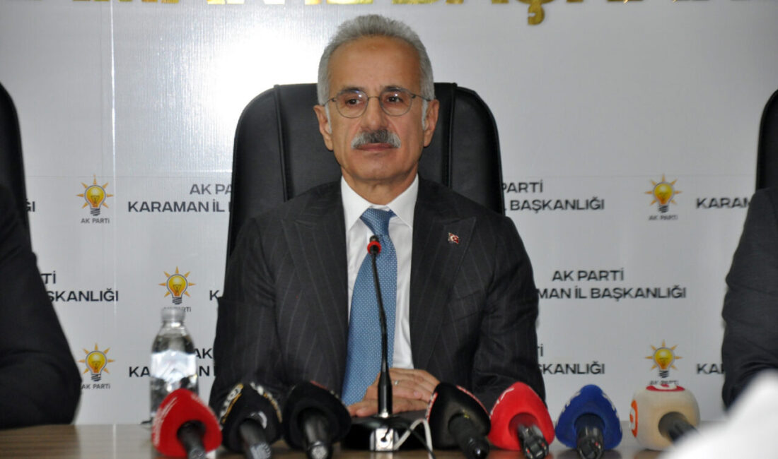 Muammer ŞEN/KARAMAN, – ULAŞTIRMA ve Altyapı Bakanı Abdulkadir Uraloğlu, “Hızlı