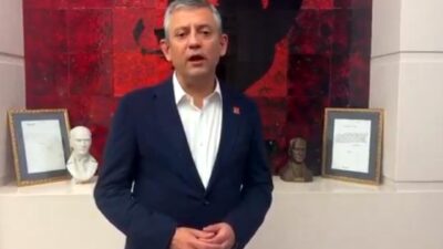ÖZGÜR ÖZEL’DEN AÇIKLAMA CHP Genel Merkezi’ne polis müdahalesi başladığı anlarda