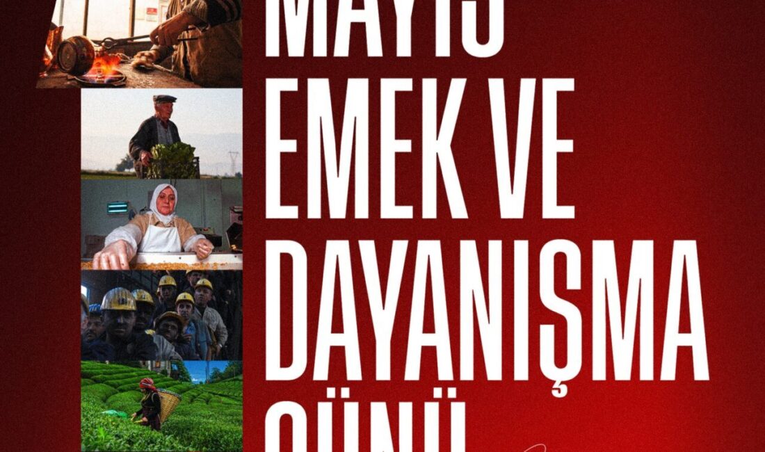 ANKARA, – CUMHURBAŞKANI Recep Tayyip Erdoğan, 1 Mayıs Emek ve