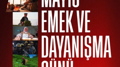 ANKARA, – CUMHURBAŞKANI Recep Tayyip Erdoğan, 1 Mayıs Emek ve