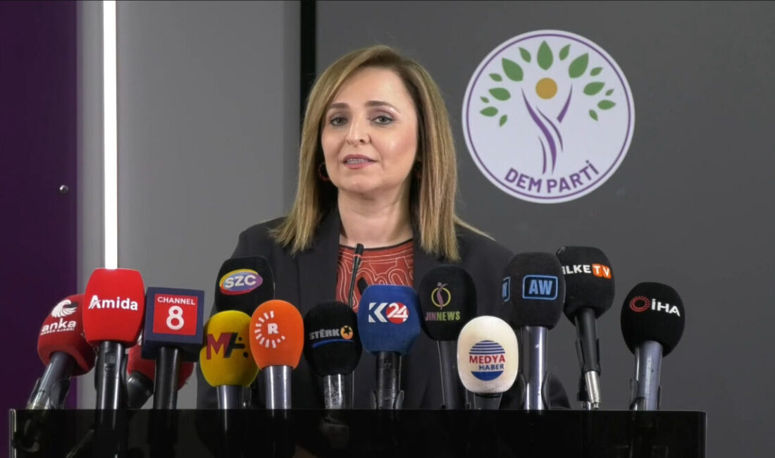 Aliekber METE/ANKARA, – DEM Parti Sözcüsü Ayşegül Doğan, “‘Terörsüz Türkiye’