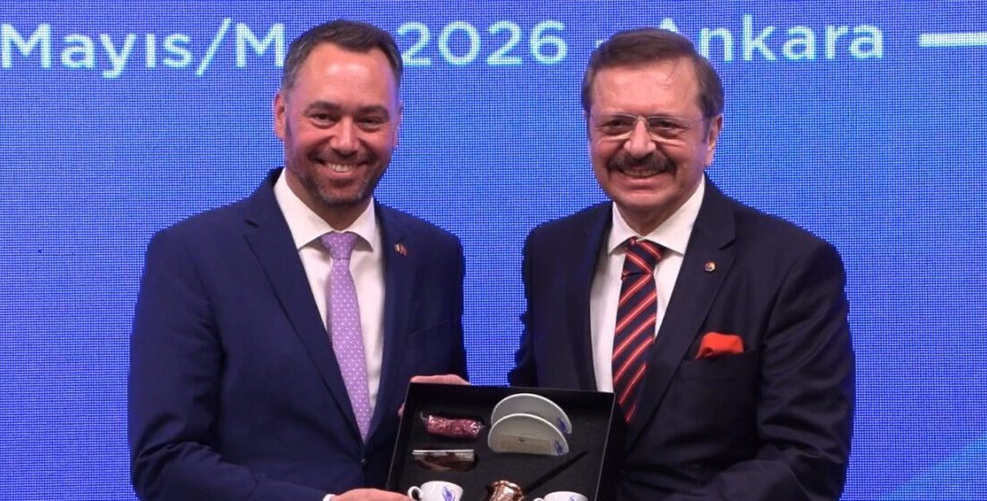 Hisarcıklıoğlu: Belçika ile 15 milyar dolarlık ticaret hacmi hedefini destekliyoruz Gizem CENGİL-Canberk ÖZTÜRK/ANKARA, – TÜRKİYE Odalar ve Borsalar Birliği (TOBB)