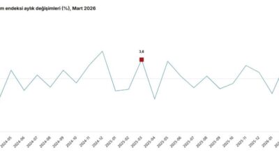Umutcan ÖREN/ANKARA, – TÜRKİYE İstatistik Kurumu (TÜİK), mart ayında sanayi