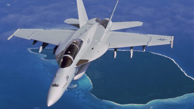 ABD, – ABD ordusuna ait ‘F/A-18’ tipi savaş uçağının Washington’da