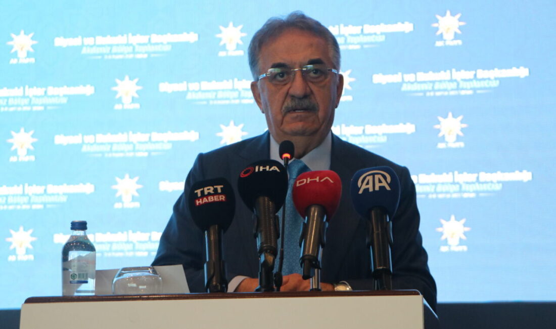 Gülşah ATICI-Eser PAZARBAŞI/ADANA, – AK Parti Genel Başkan Yardımcısı ve