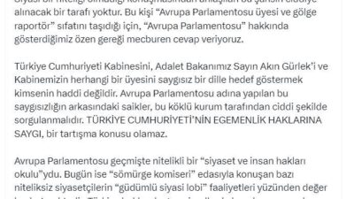 ANKARA, – AK Parti Genel Başkan Yardımcısı ve Parti Sözcüsü