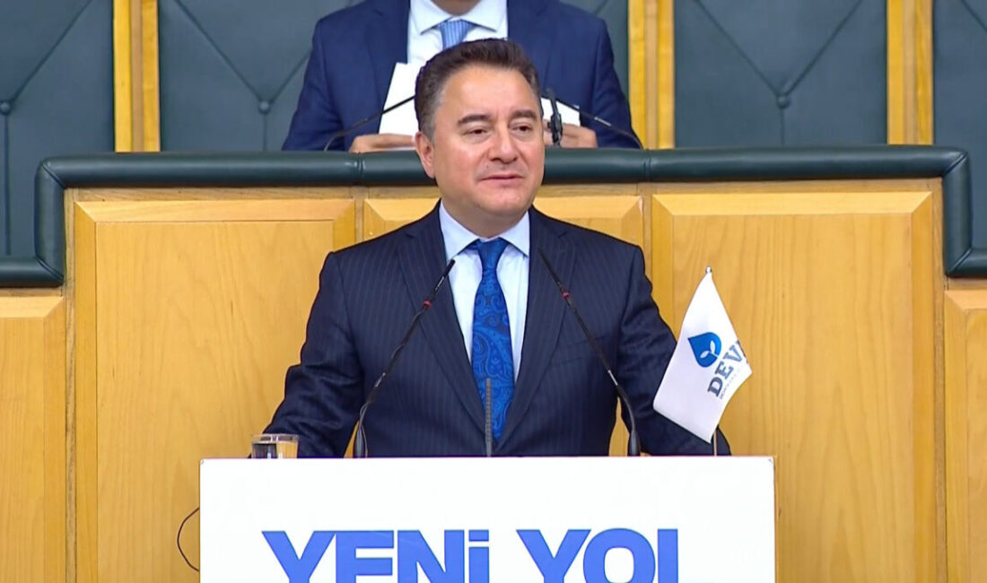 Aliekber METE/ANKARA, – DEVA Partisi Genel Başkanı Ali Babacan, “İnanıyoruz
