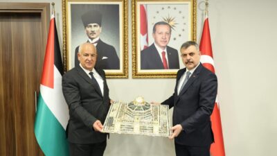 ANKARA, – İÇİŞLERİ Bakanı Mustafa Çiftçi, Filistin İçişleri Bakanı Ziyad