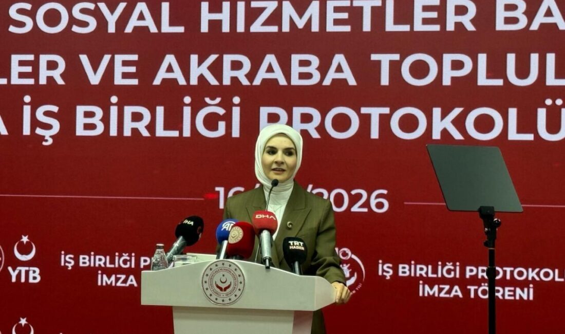 Ruken KADIOĞLU-Emirhan YÜZÜGÜLDÜ/ANKARA, – AİLE ve Sosyal Hizmetler Bakanı Mahinur