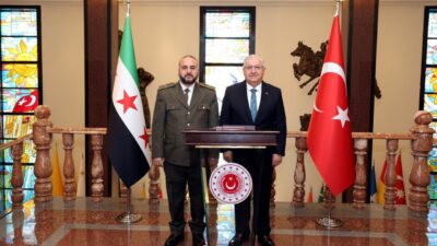 ANKARA, – MİLLİ Savunma Bakanı Yaşar Güler, Suriye Savunma Bakanı