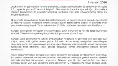 ANKARA, – HAZİNE ve Maliye Bakanı Mehmet Şimşek, “Makroekonomik istikrarı