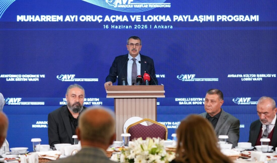 Bakan Tekin: Aynı lokmayı paylaşmak, aynı kaderi paylaşabilme iradesinin de göstergesidir Samet ÖKSÜZ- Ali Oğulcan ARSLAN/ ANKARA, – MİLLİ Eğitim Bakanı